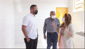 Dr. Pessoa vistoria conclusão de obra do novo Florescer Sul.