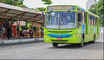 Circulação dos ônibus em Teresina