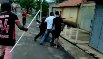 População revoltada