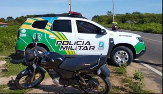 Motocicleta é apreendida no bairro José Antonio