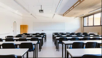 Sala de aula.