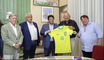 Presidente da CBF visita Teresina