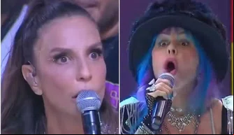 Ivete Sangalo e Baby do Brasil