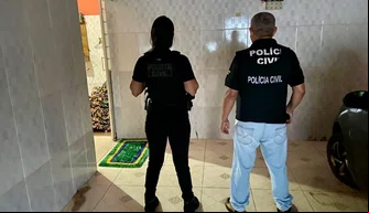 Policia Civil realiza prisão de uma mulher por estelionato contra idosos em Esperantina