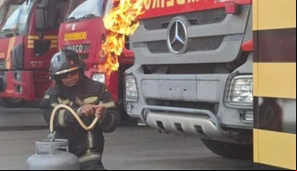 Bombeiros alertam para riscos de vazamento