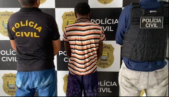 homem suspeito de série de furtos em Floriano