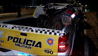 Moto apreendida