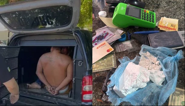 Denarc prende irmãos suspeitos de tráfico de drogas
